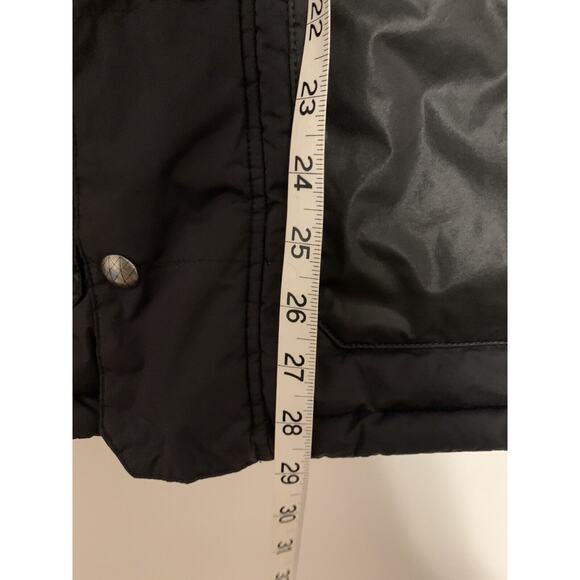 Burton Mens Winter Jacket XL Black Insulated Down Puffer Pockets Zipper Snaps - Picture 7 of 16